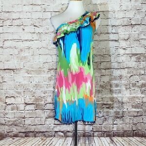 Mud Pie Multicolor Abstract Dress